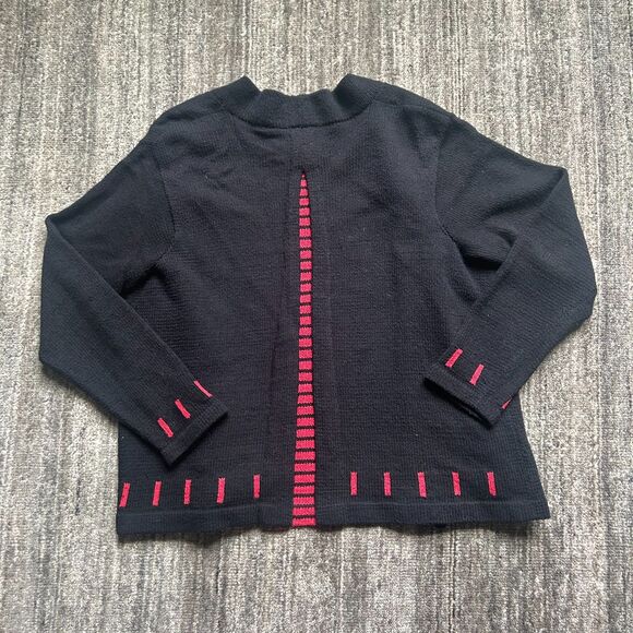 Vintage Sandra Miller Cardigan, Artsy, Abstract Design, S - Picture 2 of 9